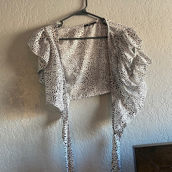 Polka dot crop top - Picture 1 of 2